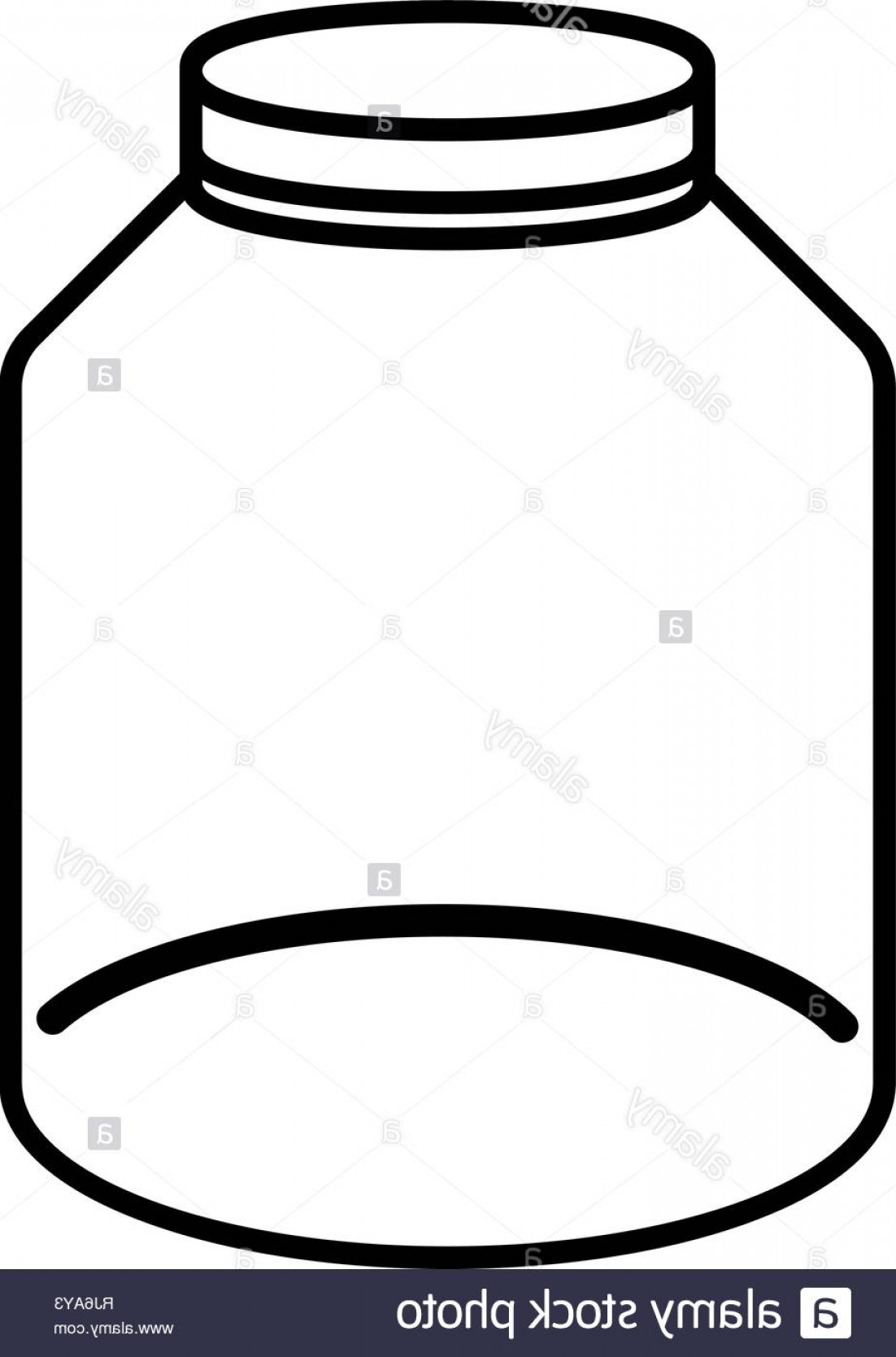 1102x1668 Mason Jar Outline Vector Hoodamath
