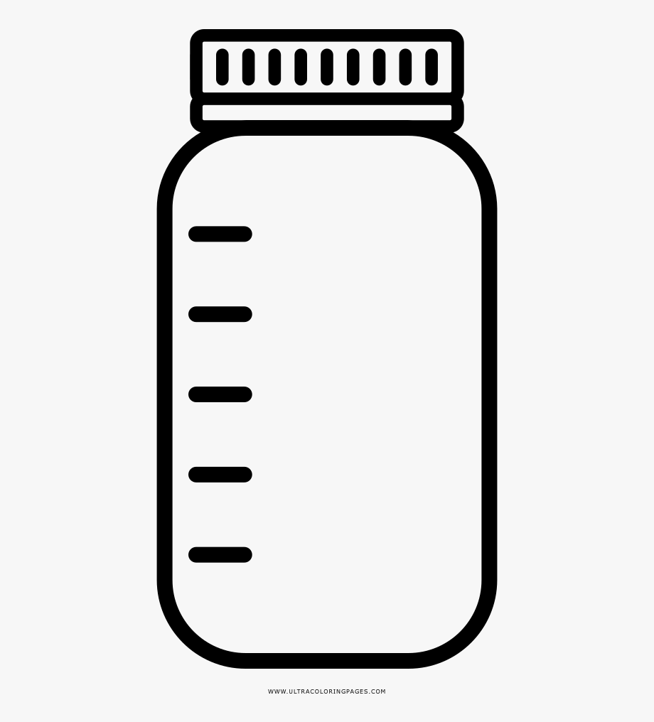 920x1016 Mason Jar Coloring Page