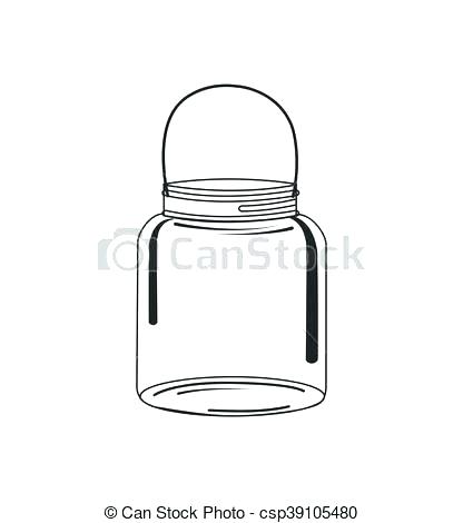 416x470 Free Rustic Graphics Mason Jar Graphic Glass Can Icon Vector Lugat