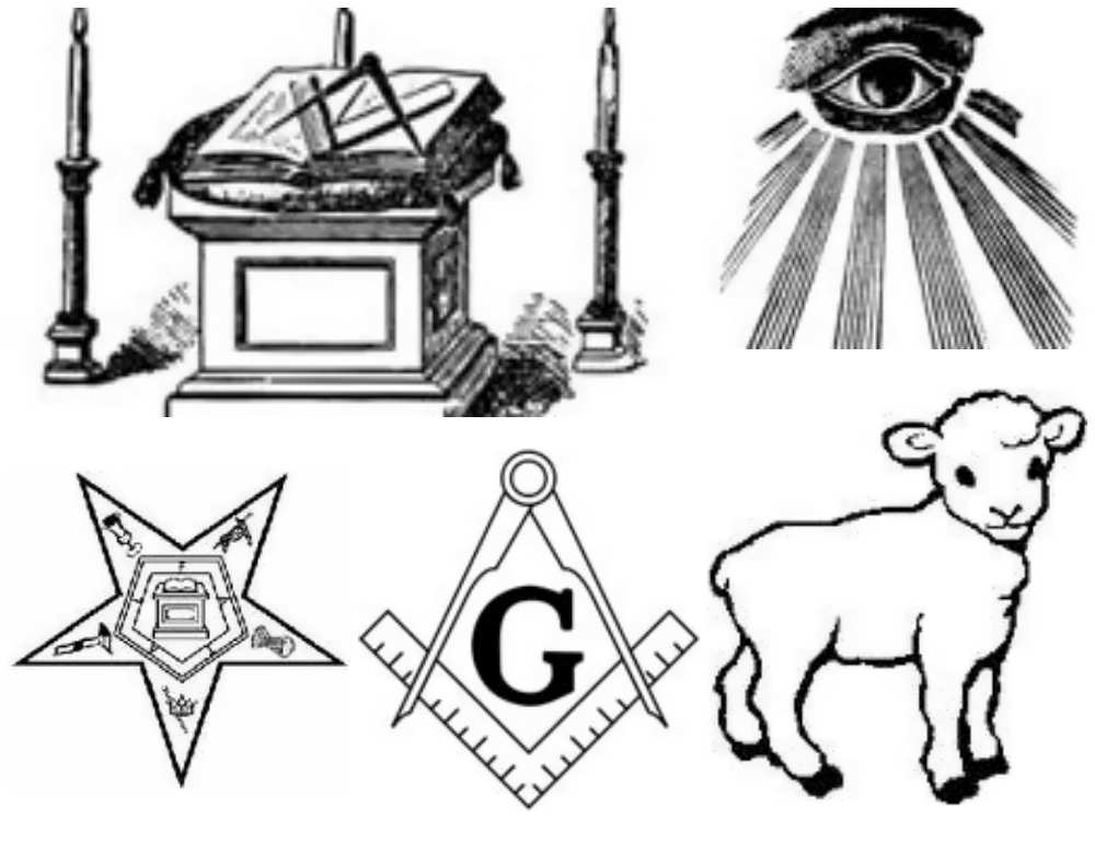 Masonic Symbols 1000x769 Masonic Symbols