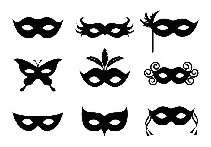 700x490 Masquerade Ball Icon Vector