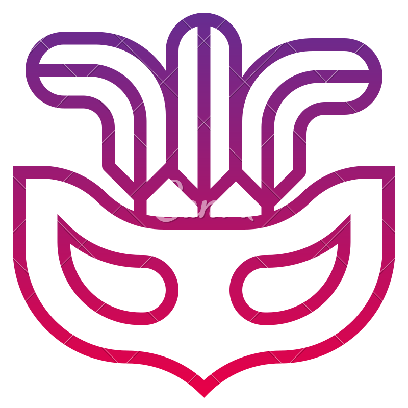 800x800 Masquerade Mask Show Carnival Circus Icon