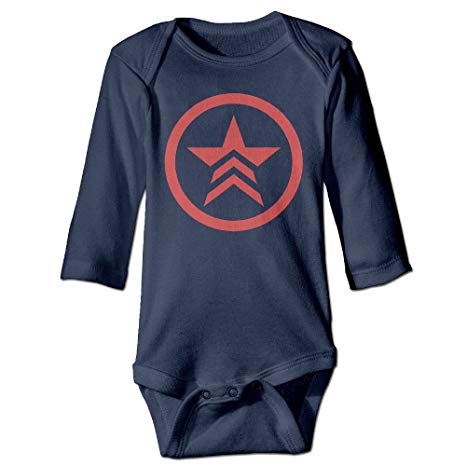 466x466 Mass Effect Alliance Interrupt Icon Newborn Romper Bodysuit