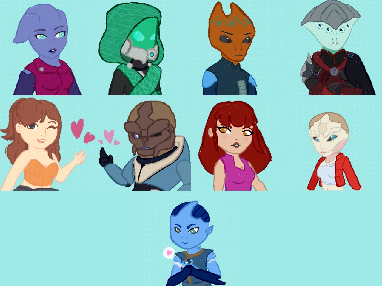 1280x960 Mass Effect Icons