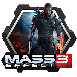 256x256 Mass Effect Icon Art Mass Effect Mass Effect, Games