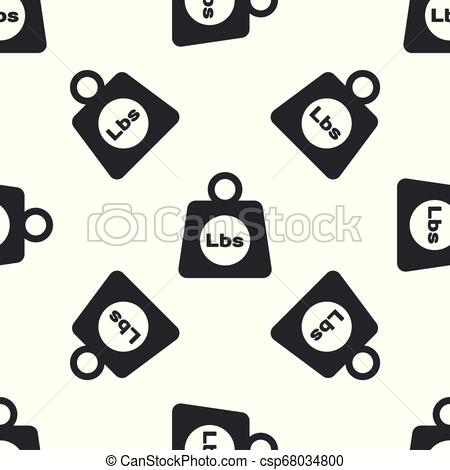 450x470 Grey Weight Pounds Icon Isolated Seamless Pattern On White