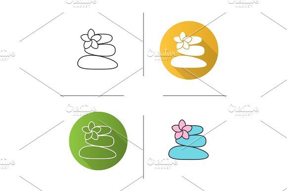 580x386 Stones For Massage Icon