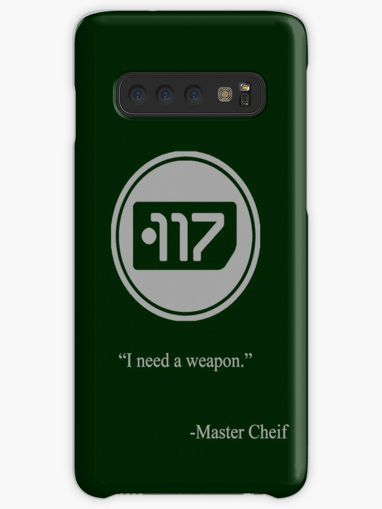 750x1000 Gray Halo Master Chief Dog Tag Icon Case Skin For Samsung