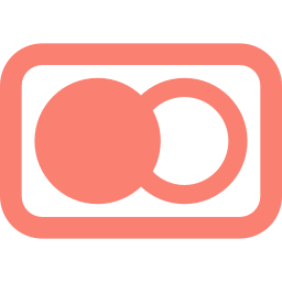 Free Salmon Mastercard Icon 256x256 Free Salmon Mastercard Icon