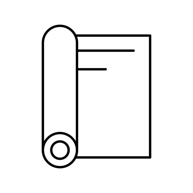 640x640 Rolled Mat Icon For Your Project, Rolled Mat, Camping, Floor Mat