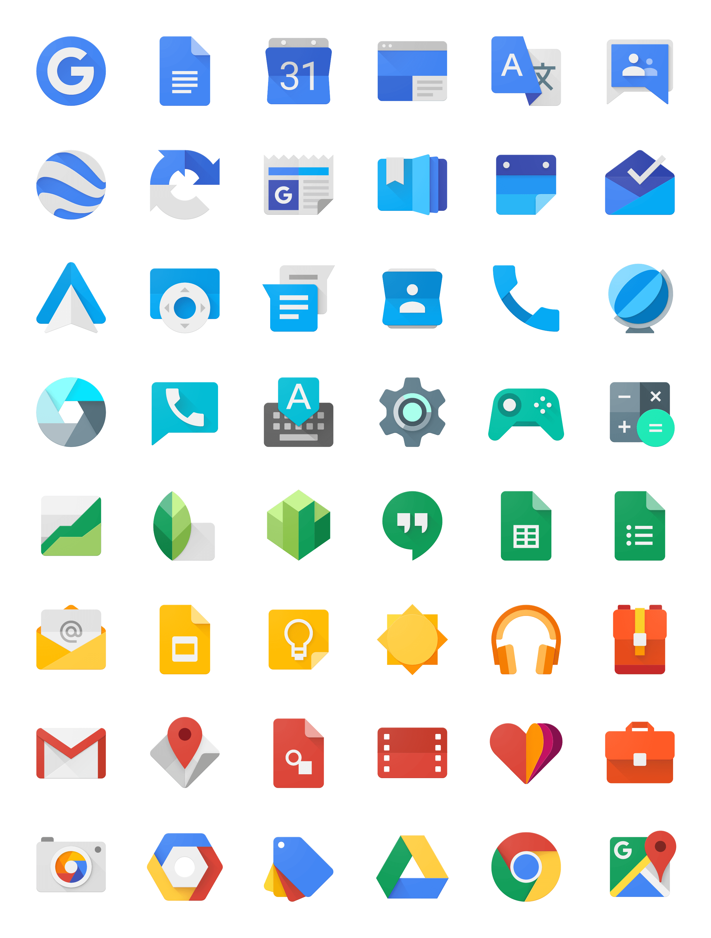 2400x3168 Logos Google Material Design, App Icon