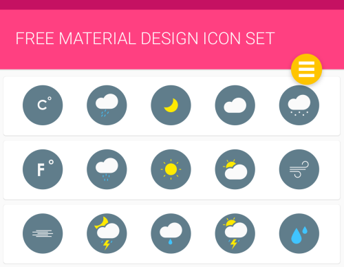 500x388 Free Material Design Icon Packs