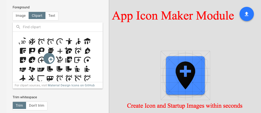 material design app icon generator