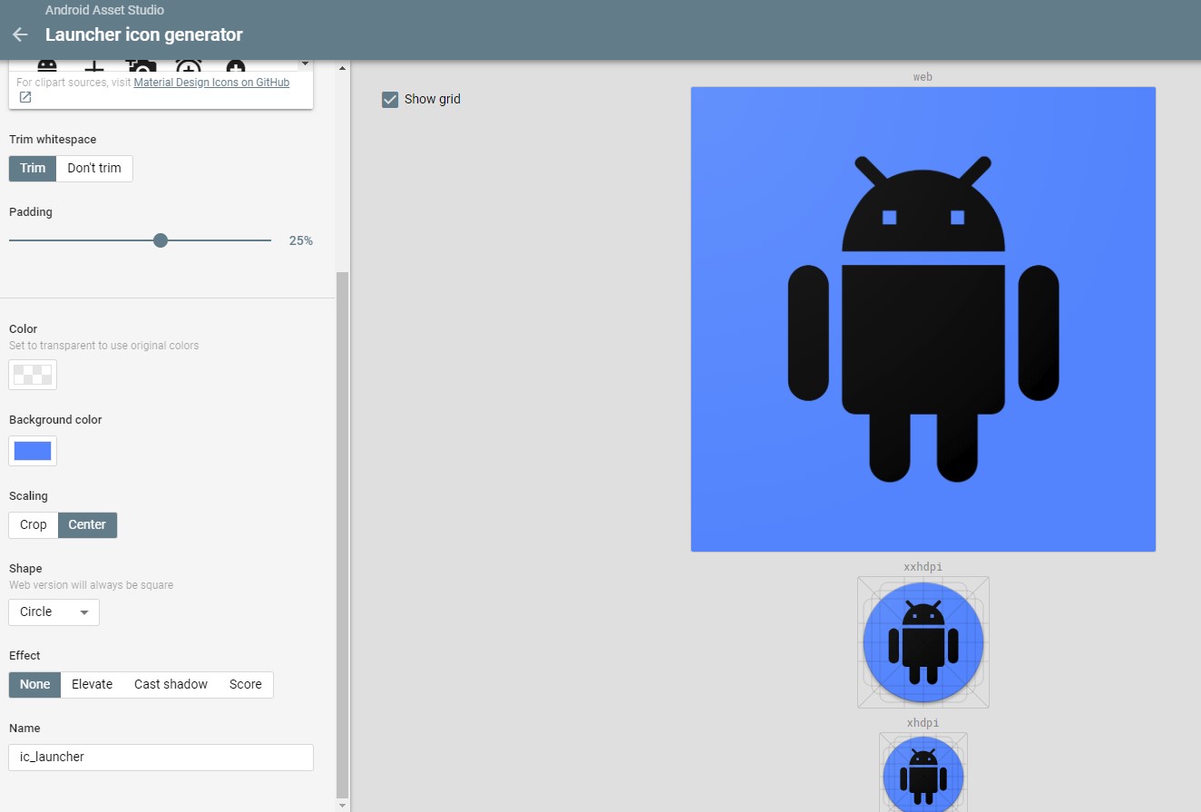 1324x895 Launcher Icon Generator