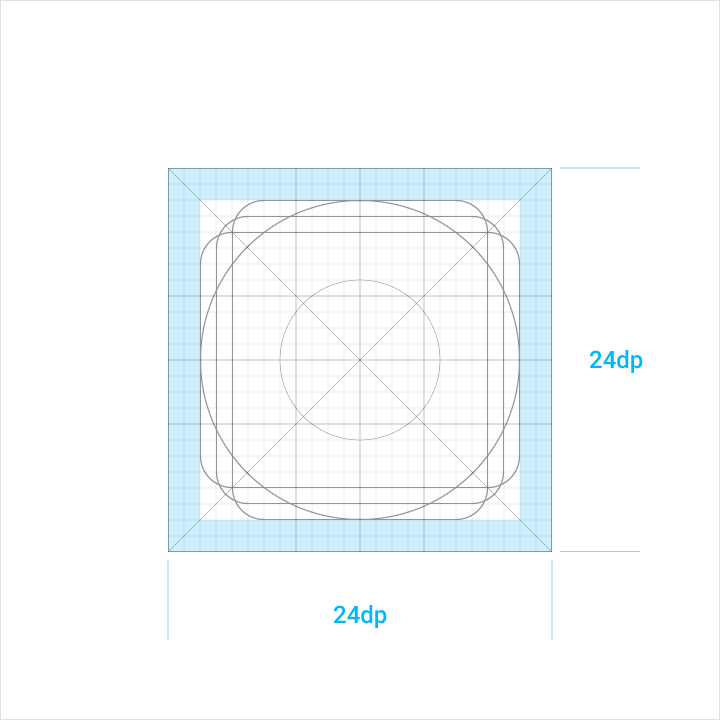 Material Design Icon Guidelines at Collection of