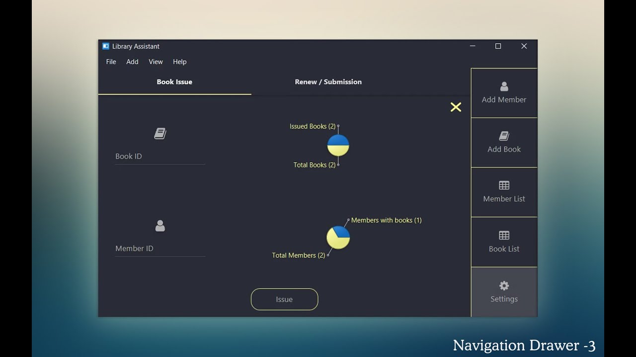 1280x720 Javafx Material Design Library Project