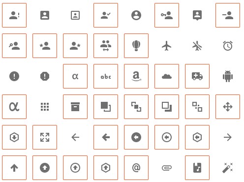 496x370 Material Icon Library