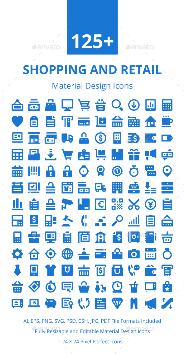 590x1132 Material Design Icons Graphics, Designs Templates