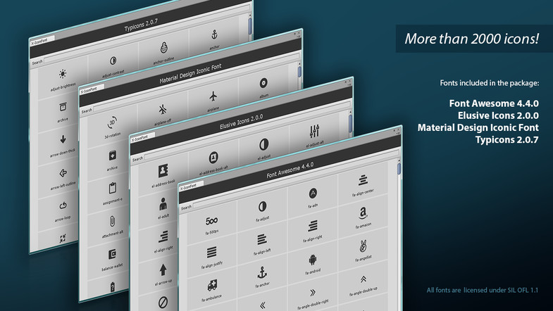 X Iconfonts 785x442 X Iconfonts
