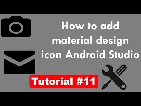 480x360 How To Add Material Design Icon In Android Studio In Hindi