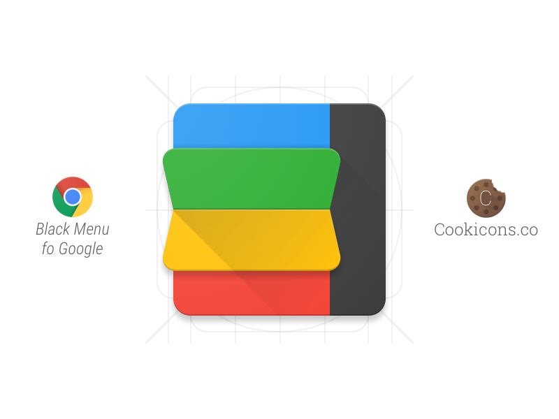 800x600 Black Menu For Google Product Icon Icon Design App Icon, Icon