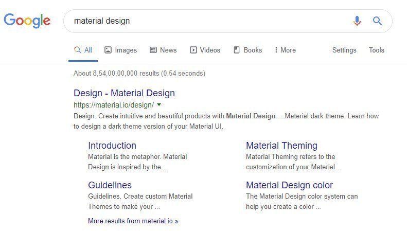 791x449 Google's Search Results