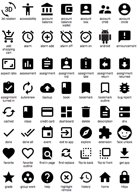 461x640 Google Material Design Icons For Ios