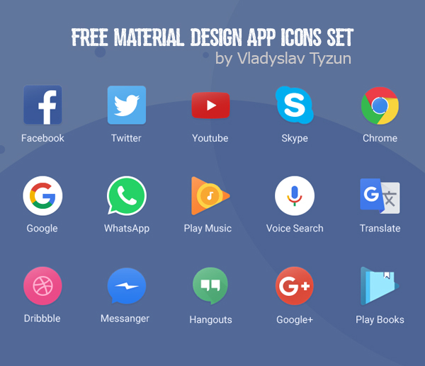 600x517 Material Design App Icon