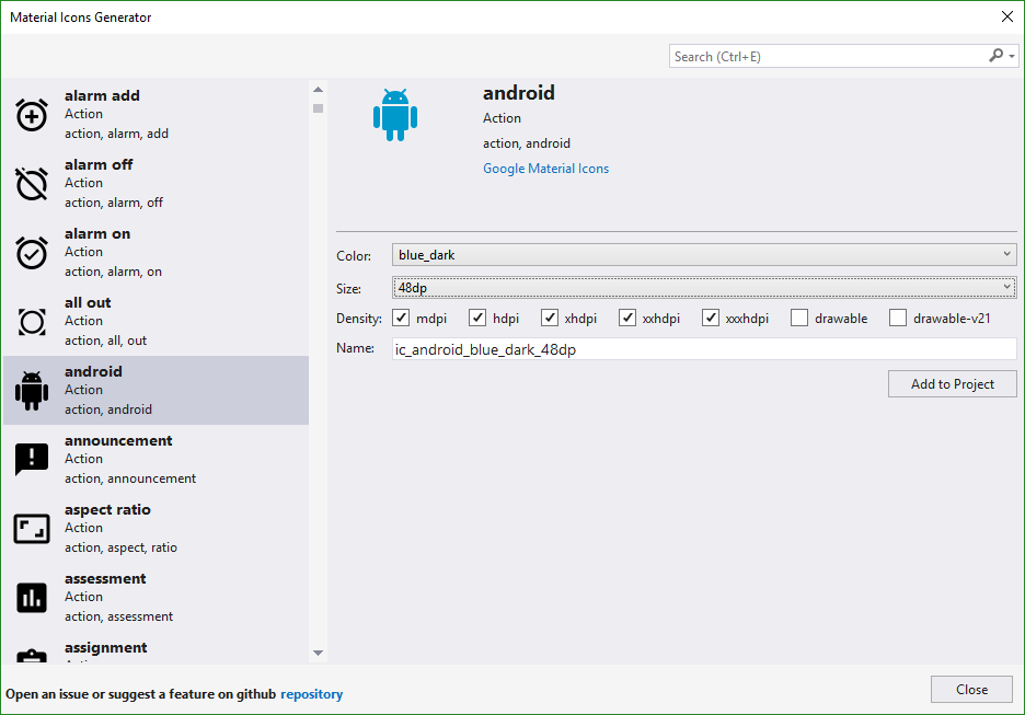 936x653 Material Icons Generator