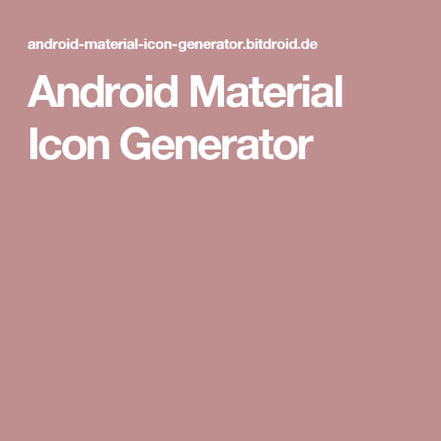 640x640 Android Material Icon Generator Xamarin All