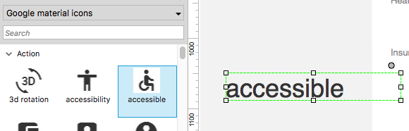 580x186 Google Material Icons Widget Library For Rp