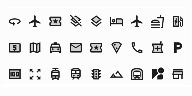 800x400 Material Icons Collection