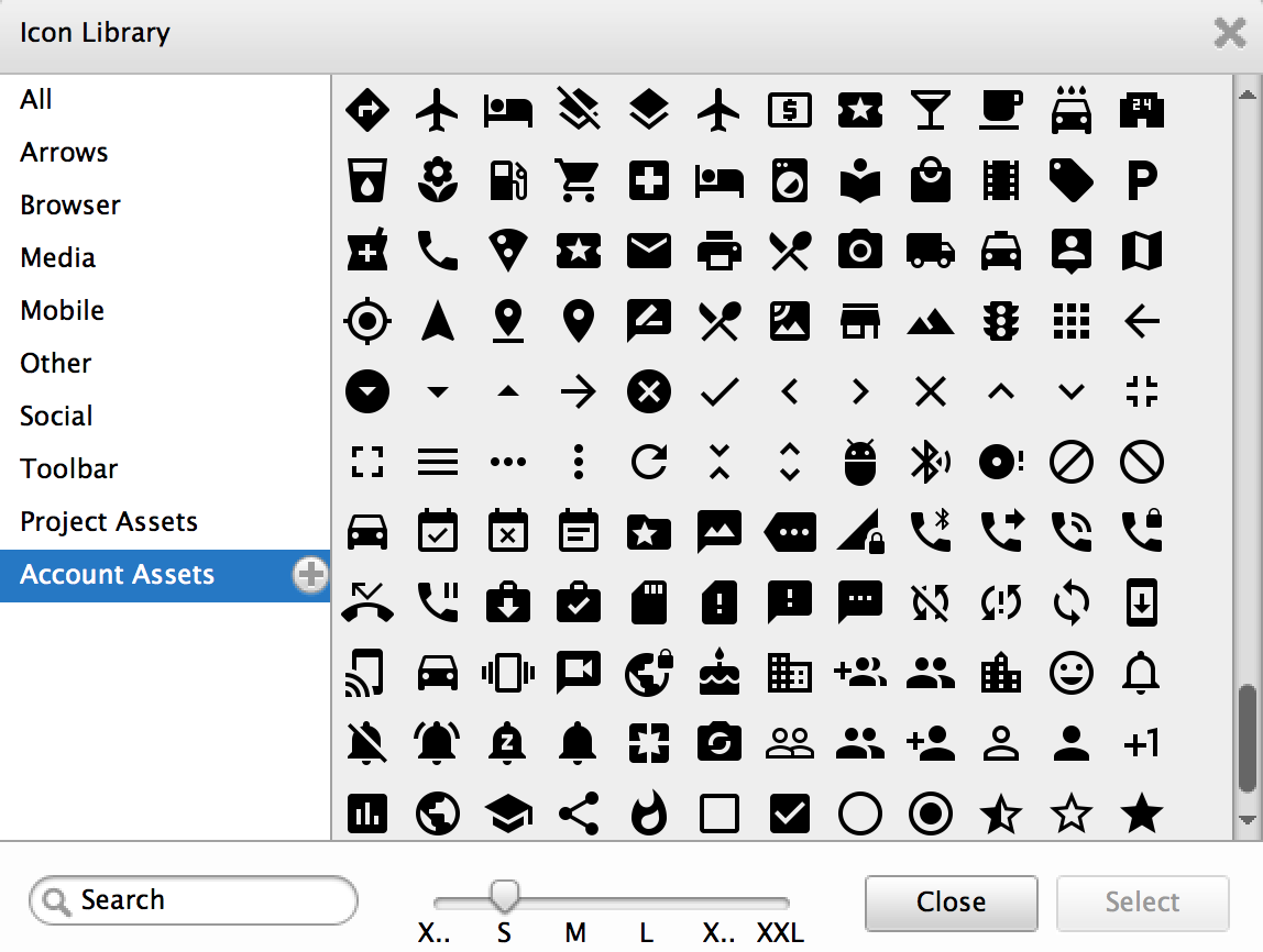 1148x866 Material Design Icons For Balsamiq
