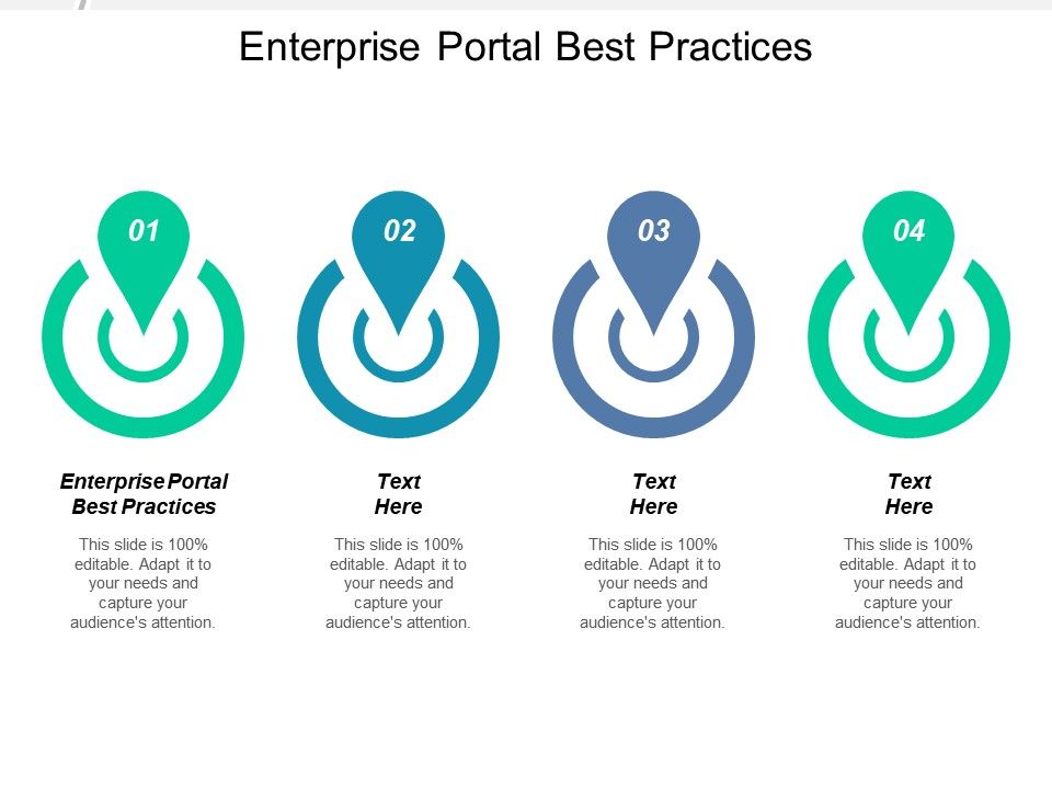 960x720 Enterprise Portal Best Practices Ppt Powerpoint Presentation Icon
