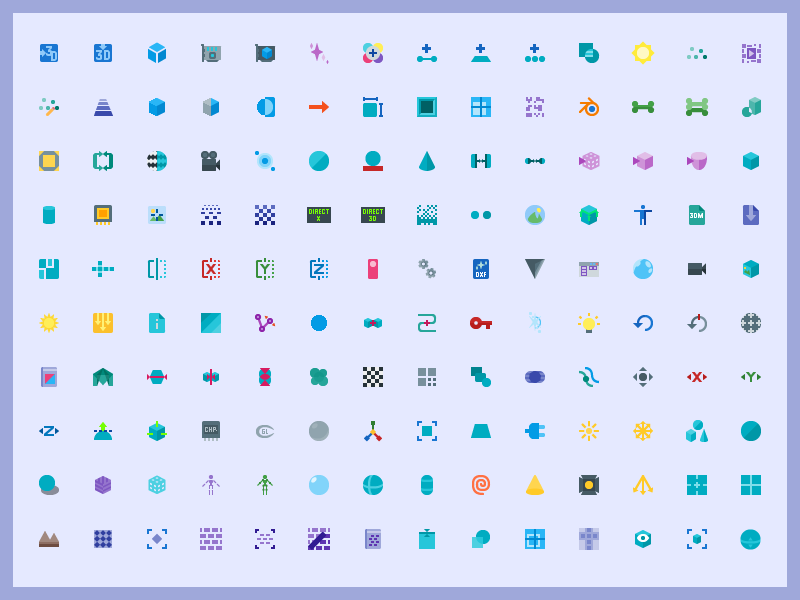 800x600 Free Material Graphics Icon Set