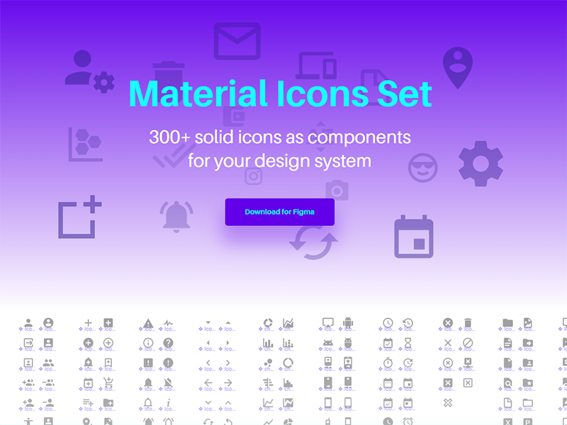 Material Icon Set at Collection of Material Icon Set free for personal use