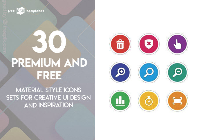 710x485 Premium And Free Material Style Icons Sets For Creative Ui