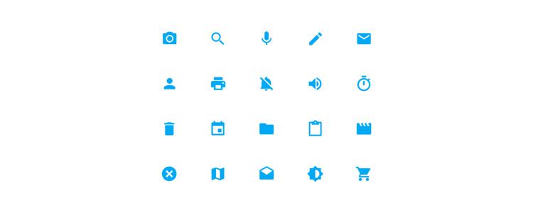 750x300 Free Material Design Ui Kits, Templates Icon Sets