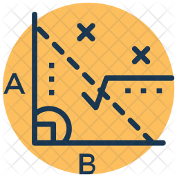 256x256 Math Formula Icon Of Colored Outline Style