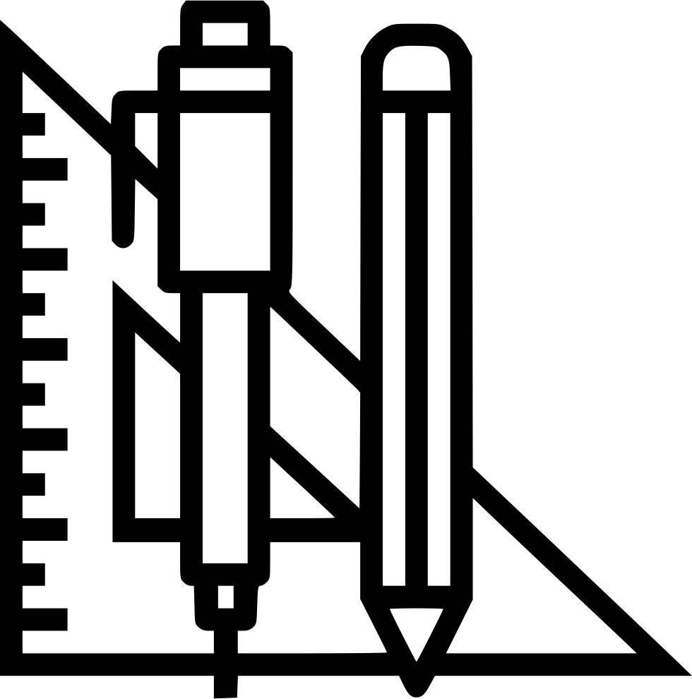 980x990 Pen Pencil Angle Degree Measure Draw Write Mathematics Png
