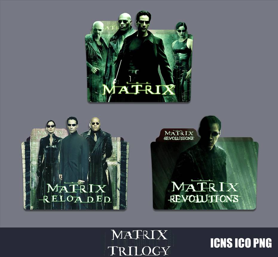 930x859 The Matrix Collection Folder Icon Pack