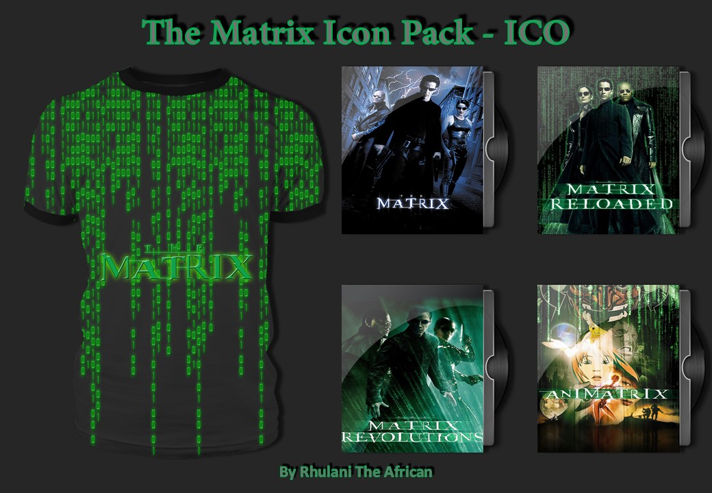 1040x720 The Matrix Icon Pack
