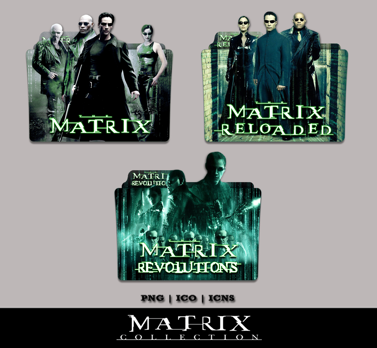 1300x1200 Matrix Collection Folder Icon Pack