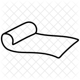 256x256 Mattress Icon Of Line Style