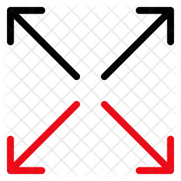 256x256 Maximize Icon Of Flat Style