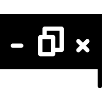 Minimize Maximize Close Window Icons 200x200 Minimize Maximize Close Window Icons