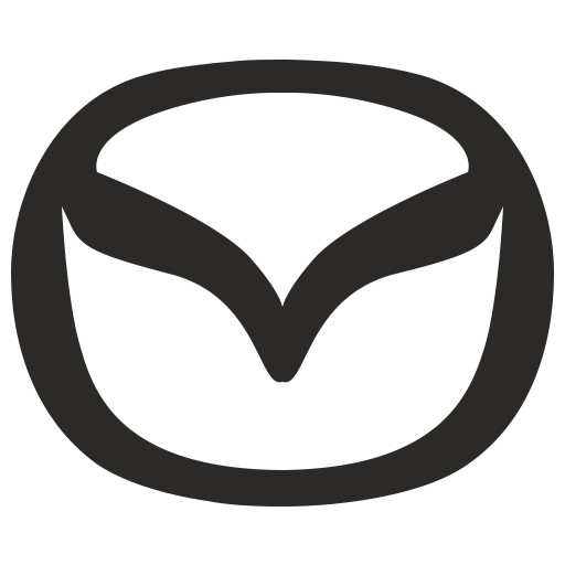 512x512 Mazda Logo Icon Of Glyph Style