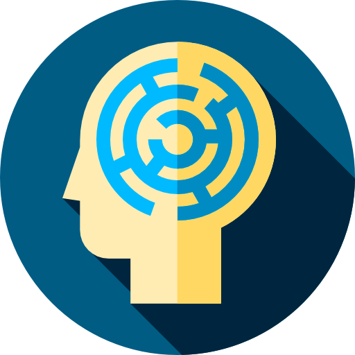 512x512 Maze Icon Psychology Freepik