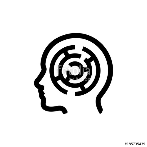 500x500 Maze Icon Stock Image And Royalty Free Vector On Fotolia