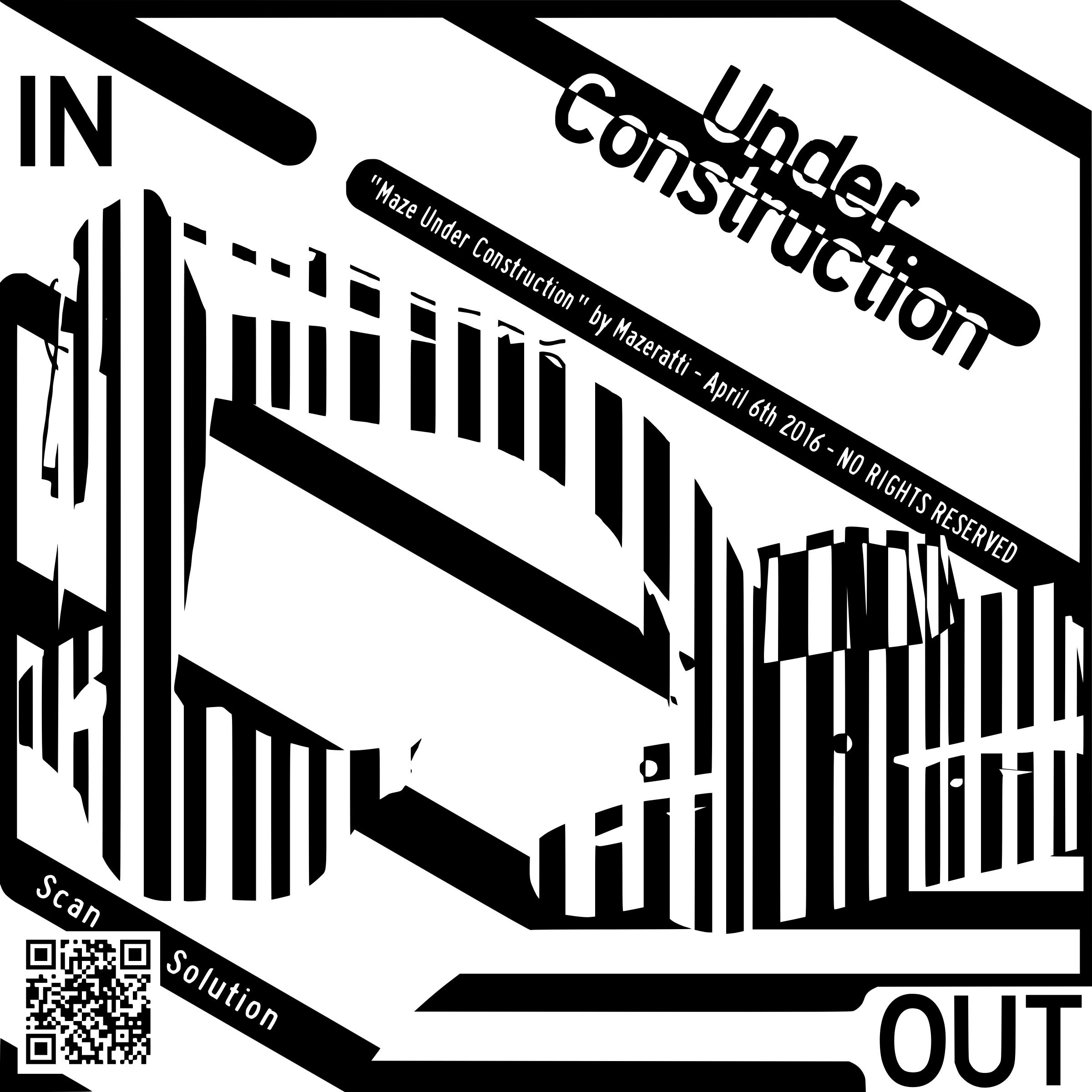 2400x2400 Under Construction Maze Icons Png